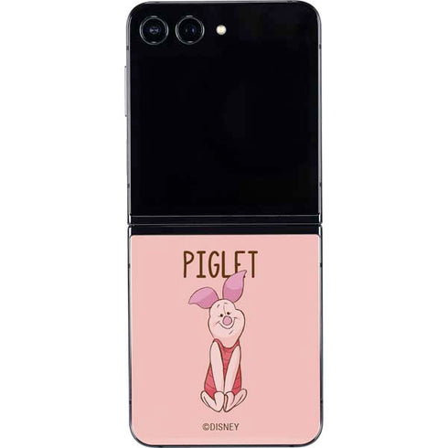 Disney Winnie the Pooh Piglet Portrait Galaxy Z Flip5 5G Skin